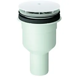 Grohe Universal Ablaufgarnitur 49533SH0 Ø 11,2 cm, Abgang senkrecht, weiß