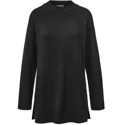 Tchibo - Langer Strickpullover - Damen - Gr. S - schwarz