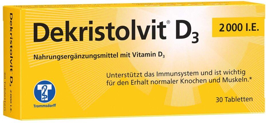 Dekristolvit D3 2.000 I.e. Tabletten 30stk
