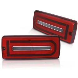 LED Lightbar Rückleuchten passend für Mercedes G-Klasse W463 90-18 Rot dynamischen Blinker