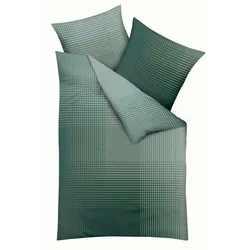 kaeppel Satin-Bettwäsche Master 135 x 200 cm Satin Grün Jade