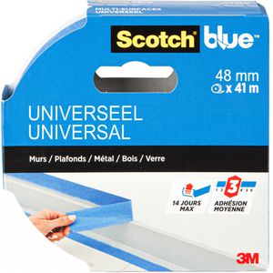 Scotch Kreppband Blue Universal, 48mm x 41m, für Innen und Außen