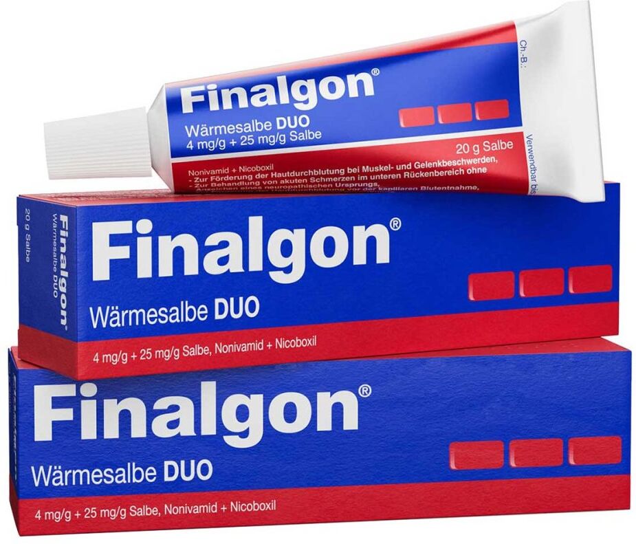 Finalgon Wärmesalbe Duo bei Rückenschmerzen 2x20g