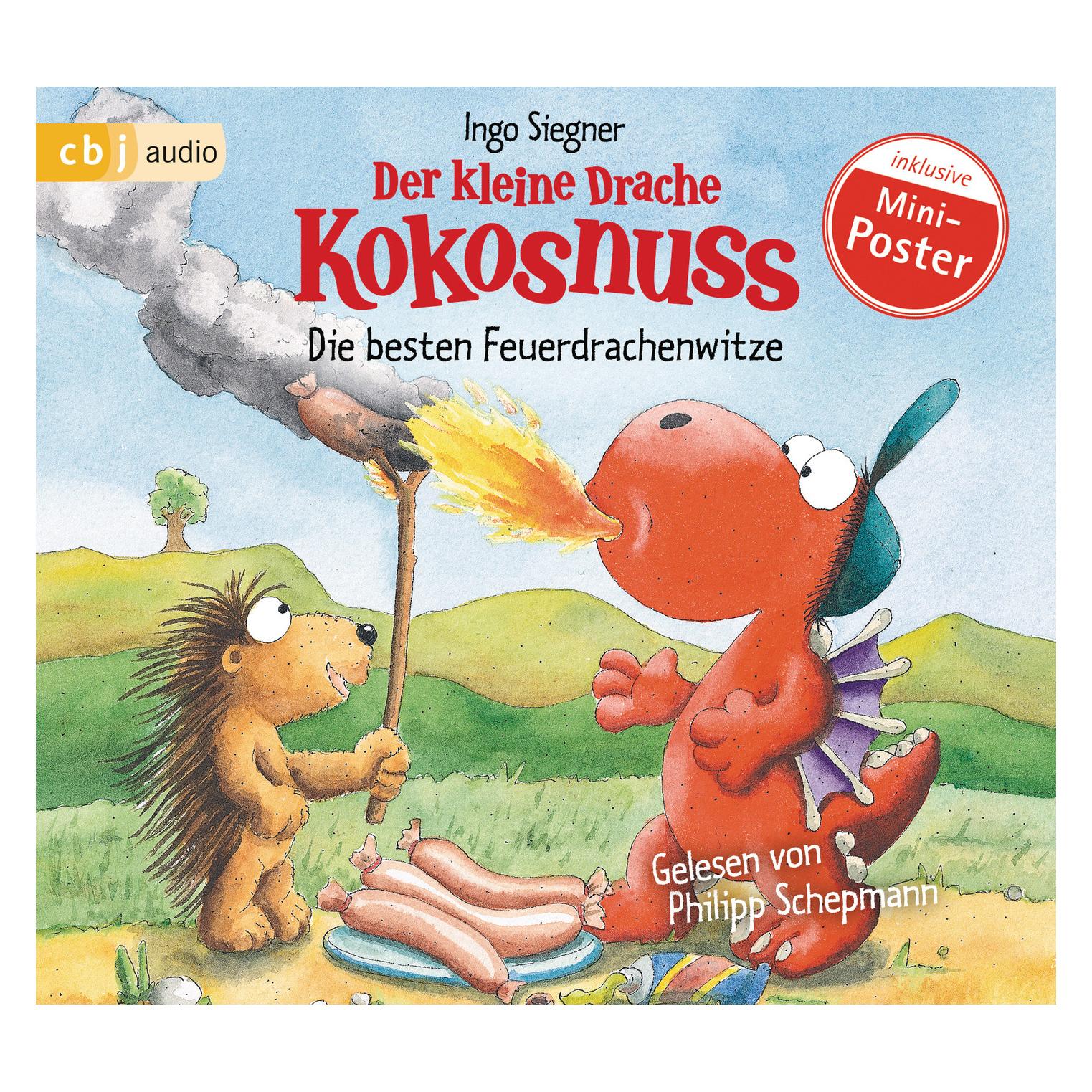 CBJ Der kleine Drache Kokosnuss - Die besten Feuerdrachenwitze (Ingo Siegner, Philipp Schepmann, Deutsch) (9783837141009)