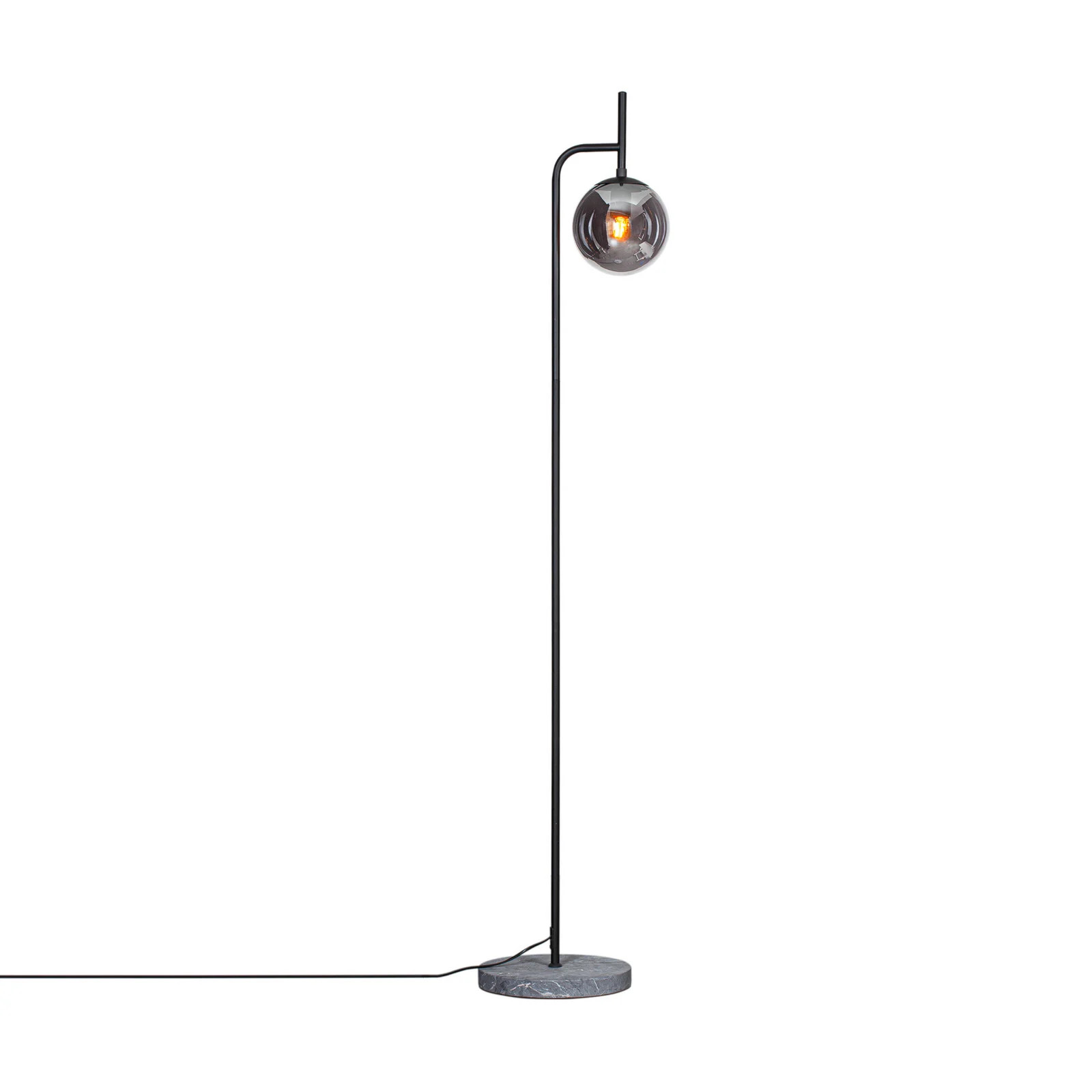 By Rydéns Boyle Vloerlamp Smoke Grey - Modern - Steen