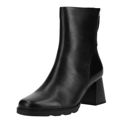 Stiefelette REGARDE LE CIEL "Regarde Le Ciel Stiefelette Leder", Damen, Gr. 38, Textil, schwarz, Leder, Schuhe Stiefelette