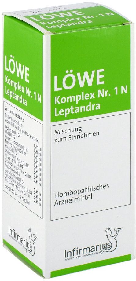 Löwe Komplex Nummer 1 N Leptandra Tropfen 100ml