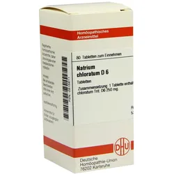 Natrium Chloratum D 6 Tabletten 80 St