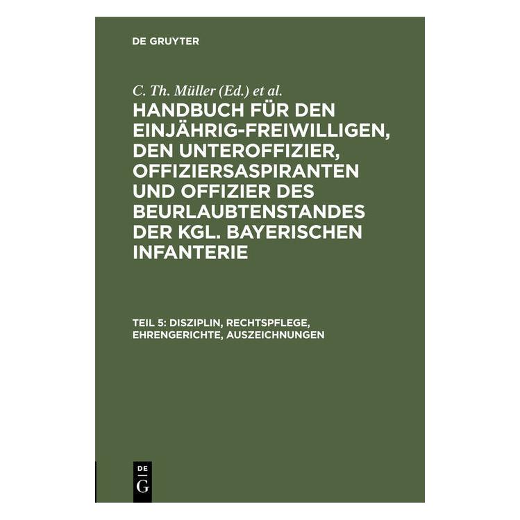 De Gruyter Handbuch für den Einjährig-Freiwilligen (Deutsch, 1897) (67826478)