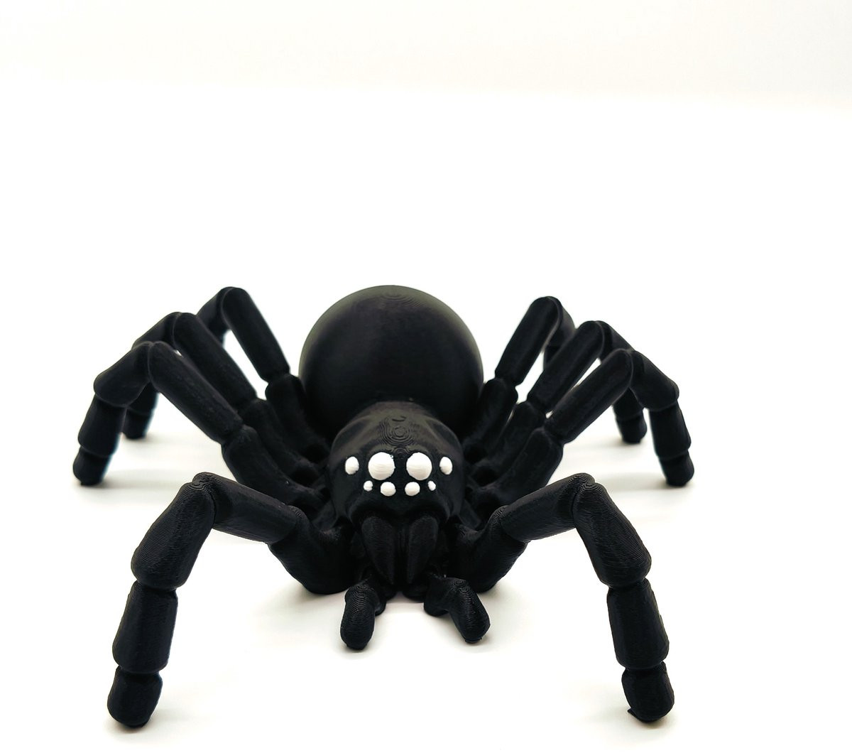 Allygami Realistische Tarantula 3D Print Zwarte Beweegbare Spin