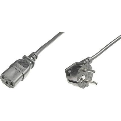 Digitus Strom Netzkabel 5.00 m Schwarz