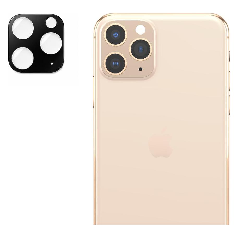 Techsuit - Full Camera Glass - iPhone 11 Pro / iPhone 11 Pro Max - Black (Apple iPhone 11 Pro, Apple iPhone 11 Pro Max) (56343637)
