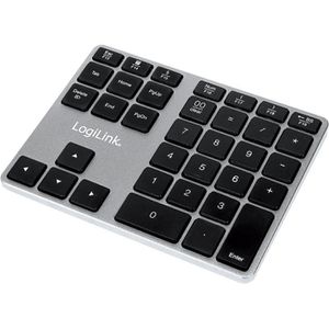 LogiLink Zahlenblock Keypad ID0187, für Notebooks und PCs, kabellos, Bluetooth