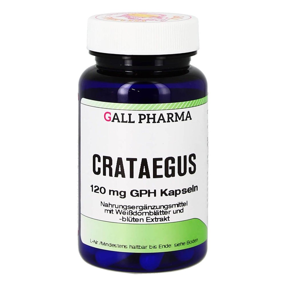 Hecht-Pharma GmbH Crataegus 120 mg Gph Kapseln 03435359