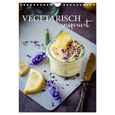 Vegetarisch inspiriert (Wandkalender 2026 DIN A4 hoch), CALVENDO Monatskalender