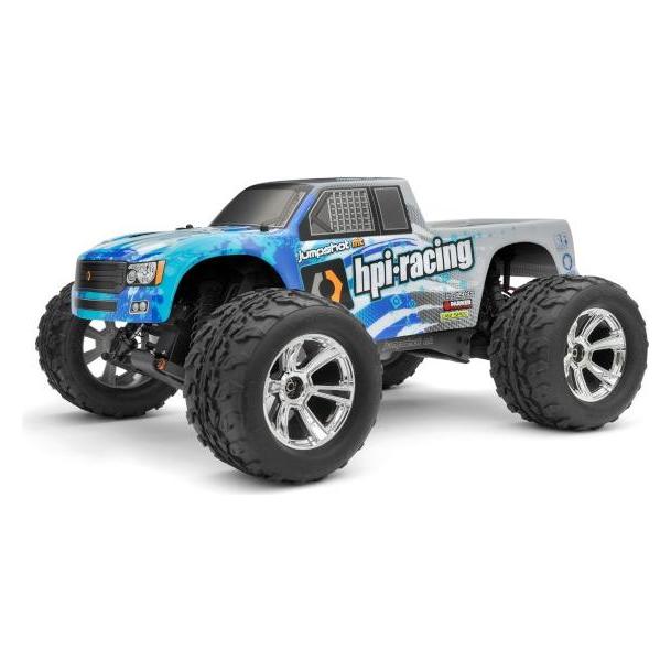 HPI Jumpshot MT V2 Printed Body - Blue/Silver (HPI160264)