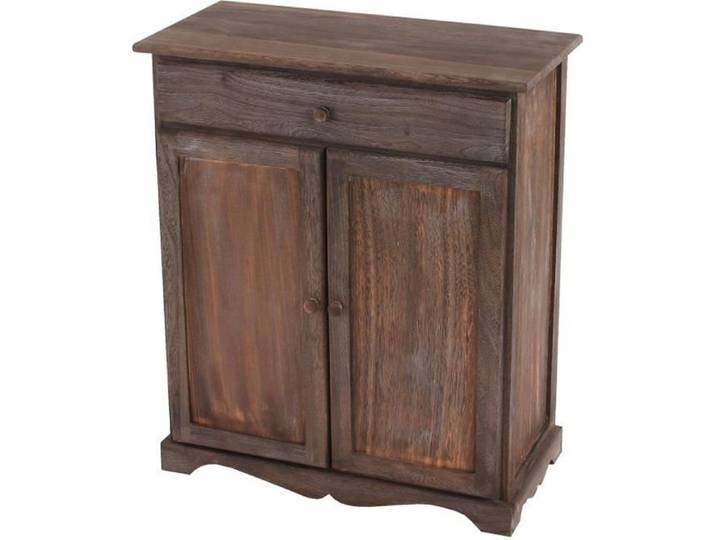 Commode / table d'appoint / armoire 66x33x78cm shabby vintage ~ marron