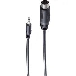 SHVP BS30822 - Klinkenstecker auf Diodenstecker 5-pol, 1,5m