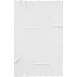 Decke MUSSELIN weiß (BL 150x200 cm) - weiß - BL 150x200 cm