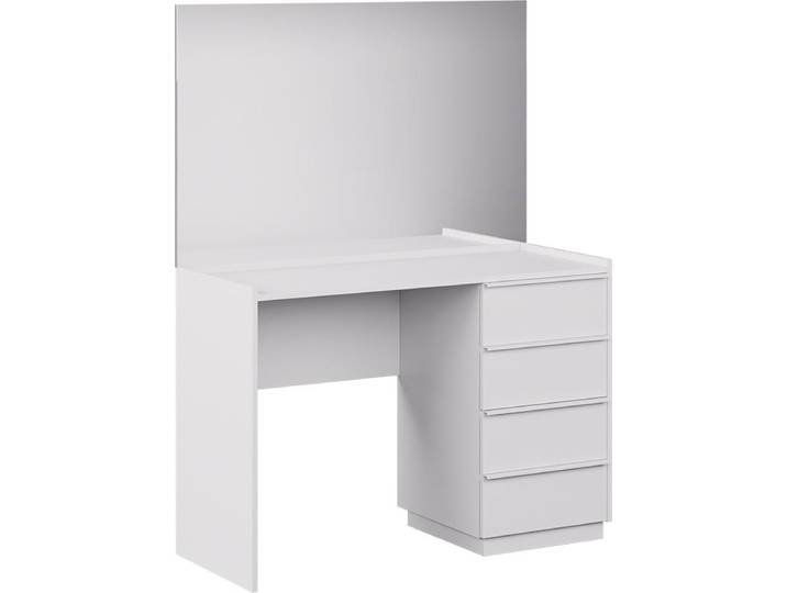 Coiffeuse Vicco Viktoria Blanc 110cm avec miroir\, Model 59327