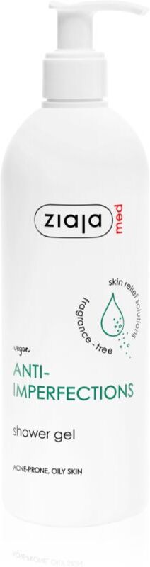 Ziaja Med Anti-Imperfections oil-reducing cleansing gel for the body 400 ml