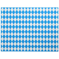 Papstar 1000 Tischsets, Papier 30 cm x 40 cm `Bayrisch Blau` Oktoberfest
