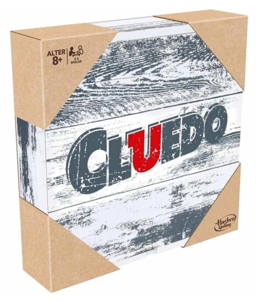 Hasbro Cluedo Rustikal Speciale Editie Houten Bordspel
