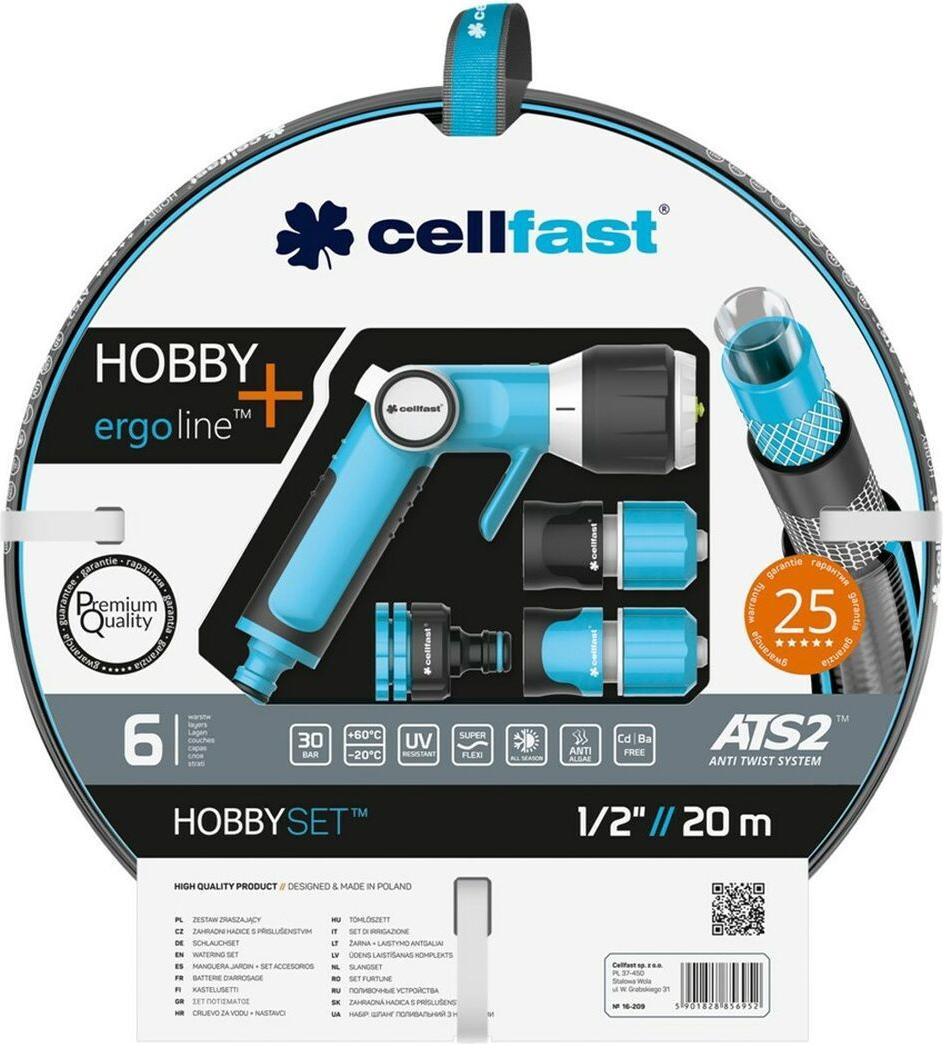 Cellfast HOBBY ATS2 1/2 sproeiset voor 20 meter