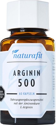 NaturaFit GmbH NATURAFIT Arginin 500 Kapseln 43.2 g 11859151