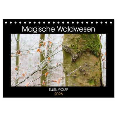 Magische Waldwesen (Tischkalender 2026 DIN A5 quer), CALVENDO Monatskalender