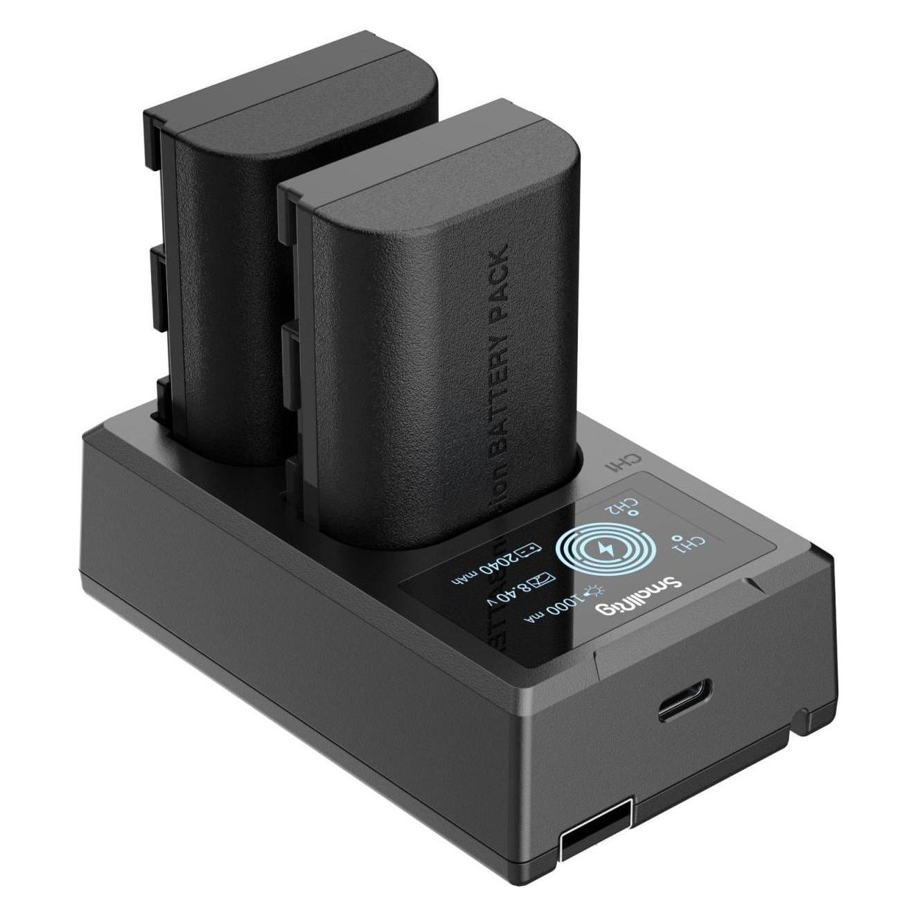 SmallRig LP-E6NH Camera Battery and Charger Kit 3821 (Kamera Akku) (3821)