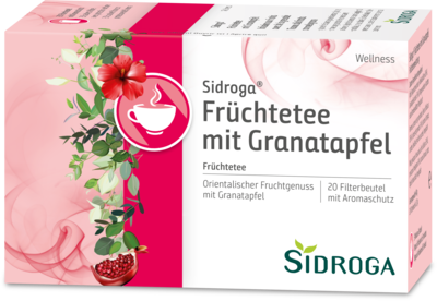 Uriach Germany GmbH SIDROGA Wellness Früchtetee m.Granatapfel Filterb. 20X2.0 g 10354785