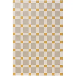 benuta Nest In- & Outdoor-Teppich Vega Beige/Gelb 200x290 cm - Teppich für Balkon, Terrasse & Garten