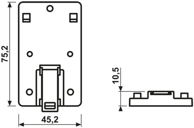 Jung Adaptateur de montage REG MA-REG (MA-REG)