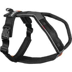 Non-Stop Dogwear Line Harness 5.0 Schwarz 4 (4, Hund, Allgemein, Hundesport), Halsband + Leine