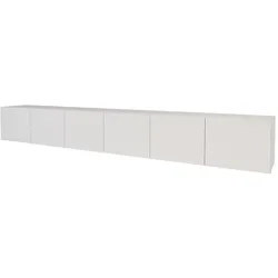 LOWBOARD ELIO-W 3x100x40x40 cm - Weiß
