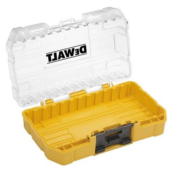 DeWalt Kleiner robuster Koffer+ (DT70801-QZ) mit kleiner großer Aufbewahrungsbox und 4 Halterungen für Antg (DT70801-QZ)