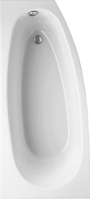 Mauersberger space-saving bathtub Bombax 160 right