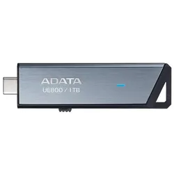 Adata MEMORY DRIVE FLASH USB-C 1TB/SILV AELI-UE800-1T-CSG (1000 GB, USB-C), USB Stick, Silber