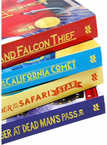 MACMILLAN Adventures on Trains 4 Books Collection Set By M. G. Leonard & Sam Sedgman