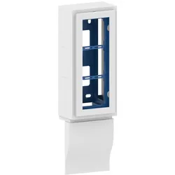 GGK 114306 Vertikal-Leerdose 4D 20x80mm-D3, universell, für drei Geräte 45x45, weiß 4D 20x80-D3 4D20x80D3  - 8 Stück