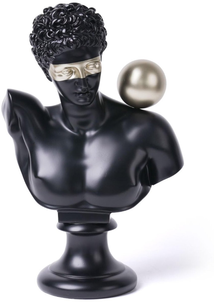 Ibenzoa Stijlvolle Griekse buste sculptuur voor interieurdecoratie
