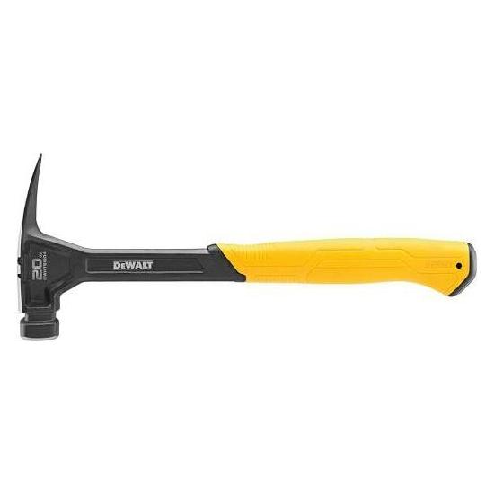 DeWalt plieno vientisas Hammer 567g (DWHT51004-0) mit magnetischer Klinge für Nägel (567 g) (DWHT51004-0)