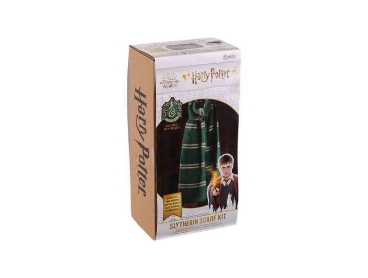 Harry Potter Strickset Schal Slytherin
