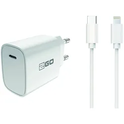 2GO 797277 Ladegerät für Mobilgeräte Universal Weiß AC Drinnen