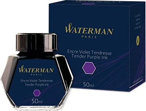 WATERMAN Tinte, violett, Inhalt: 50 ml im Glas