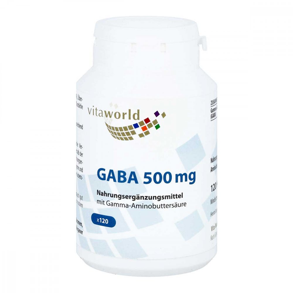 Vita World GmbH Gaba 500 mg Kapseln 01298355