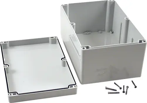 Hammond Electronics 1554VBGY Universal-Gehäuse 240 x 160 x 120 ABS Grau 1St.