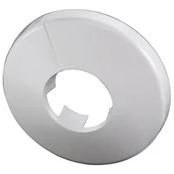 Flamco Wandrosette, 15mm Kunststoff weiß