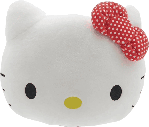 Hucha - Sherwood Hello Kitty, 20cm x 13cm 17cm, De peluche, Abertura en la parte inferior